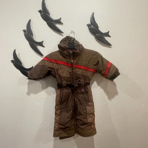 Obermeyer Wrench Suit Snowsuit Ski Kids Toddler Size 1 - 12-24 Month Snow Suit - Picture 1 of 7